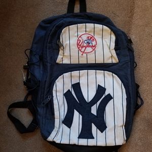 Yankees backpack, great condition.
